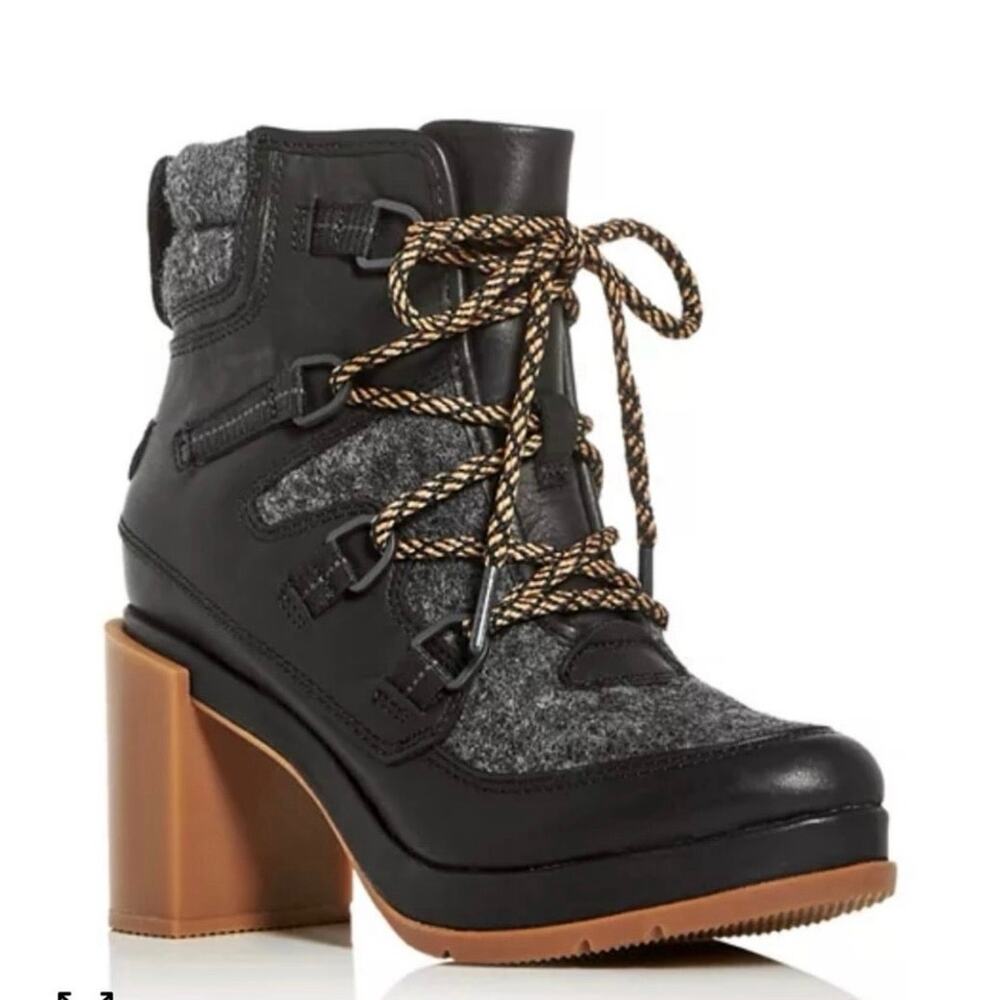 Sorel Blake Lace-Up Heeled Boots